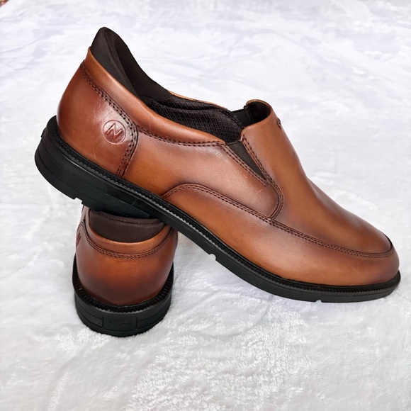 NUNN BUSH Kore Men's Kore Ez Icon Leather Moc Toe Slip-On Loafer--NWT--12 - Picture 6 of 16